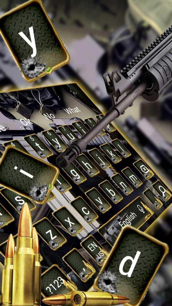 Army Gun Keyboard screenshot 2