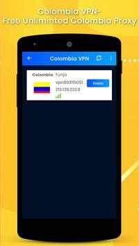 Colombia VPN screenshot 3