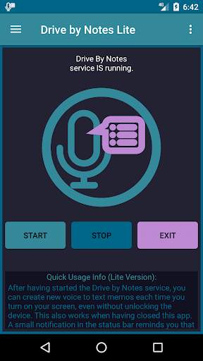 Drive by Notes Lite screenshot 3