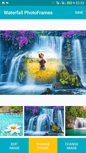 Waterfall Photo Frames screenshot 2