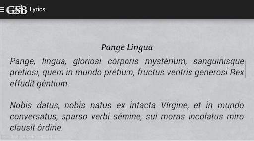 Gregorian SongBook screenshot 6