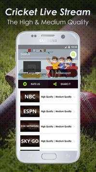 Cricket Live Stream screenshot 2