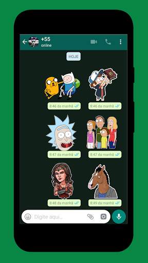 WA Stickers Geek screenshot 3