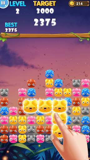 Gummy Drop Puzzle Free Game Offline screenshot 2