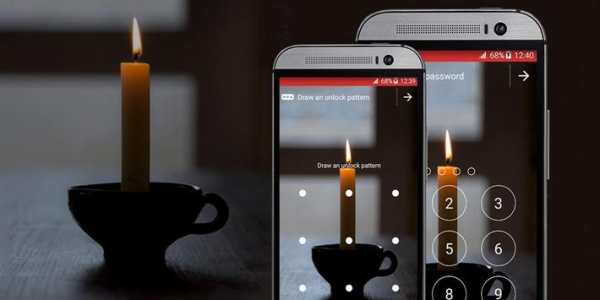 Candle Theme App Lock Theme screenshot 1