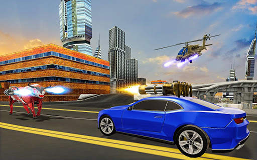 Real Robot Bull Simulator Robot Transform Games screenshot 6