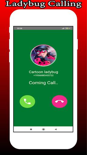 Fake Video Call For ladybug screenshot 1