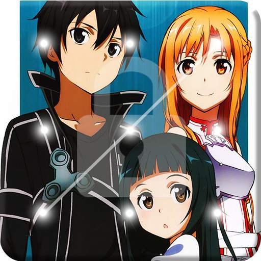 Anime Asuna  And Kirito In Love  Screen Lock 1.0