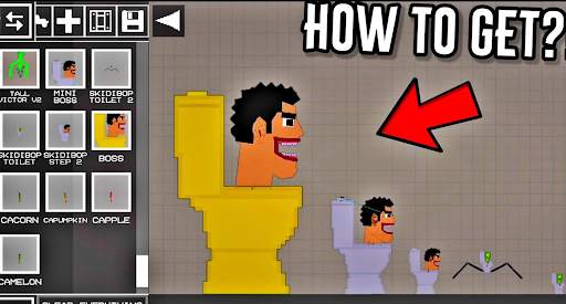 Skibidi Toilet Mod Melon screenshot 1