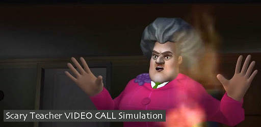 Call from Scary Teacher - Video Call Simulator screenshot 1