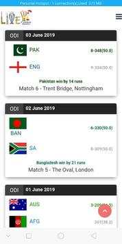 Live Cricket  Score screenshot 4