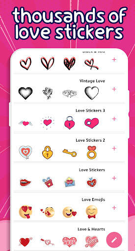 Love Stickers - WASticker screenshot 3