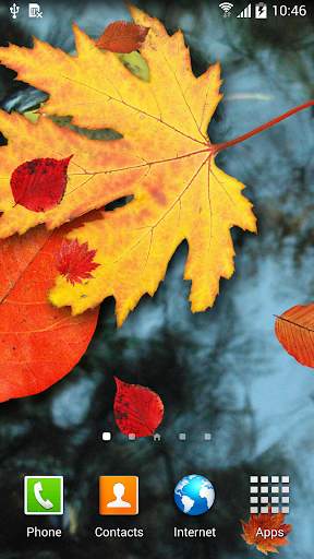 Autumn Leaves Live Wallpaper screenshot 4