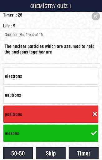 Chemistry Quiz скриншот 4