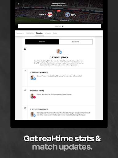 MLS: Live Soccer Scores & News screenshot 11