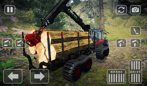 Lumberjack Simulator Truck Sim screenshot 11