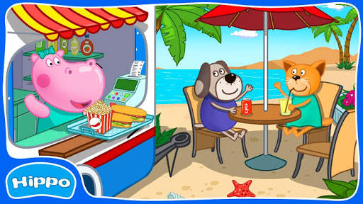 Cafe Hippo: Kids cooking game screenshot 2