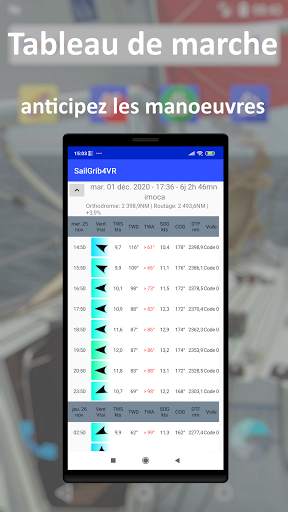 SailGrib pour Virtual Regatta screenshot 8