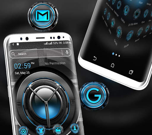 Techno Vault Launcher Theme screenshot 4