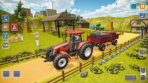 US Farming Tractor Games 3d screenshot 26