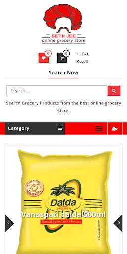 SethJee - Online Grocery Store screenshot 2