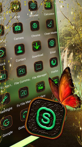 Waterfall Pond Theme screenshot 2