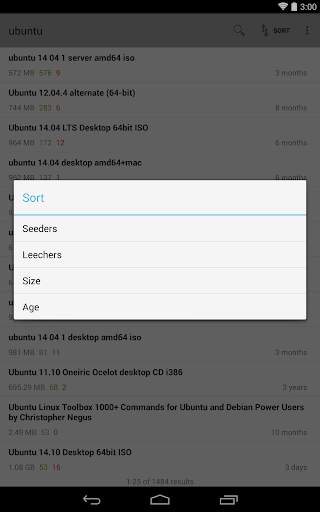 Torrent Search screenshot 8
