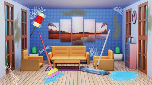 Doll House Design: Girl Home Game, Color by Number screenshot 5