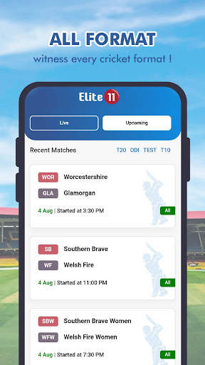 Elite11- Fastest Cricket Score screenshot 2