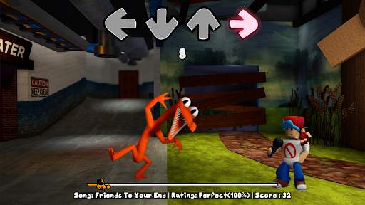 Rainbow Friends FNF Mod screenshot 4