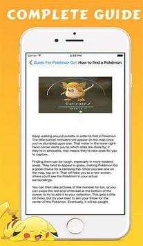 Guide for Pokemon Go -all Tips screenshot 4