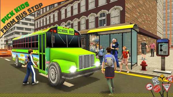 High School Bus Driving SIM Summer Camp Mania 2018 screenshot 13