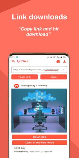 Ig Plus - Browser & Video Downloader for Instagram screenshot 5
