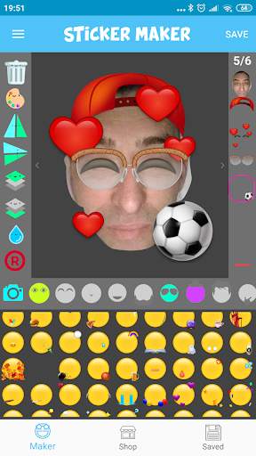 YouMoji - Photo Sticker Maker for WhatsApp screenshot 3