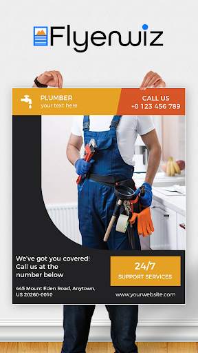 Flyers, Poster Maker, Design screenshot 1