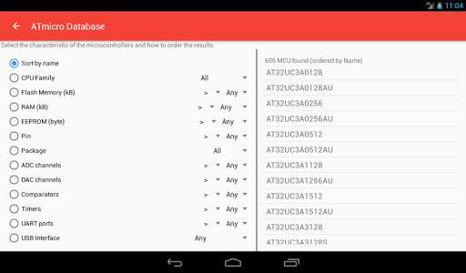 ATmicro Database скриншот 6