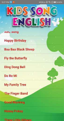 lagu anak bahasa inggris screenshot 1