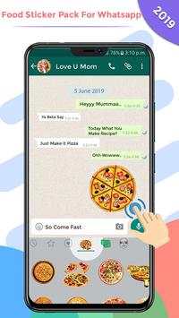 Food Sticker Pack For Whatsapp 2019 screenshot 1