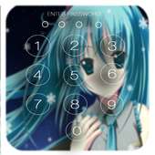 Hatsune Miku Lock Screen on 9Apps
