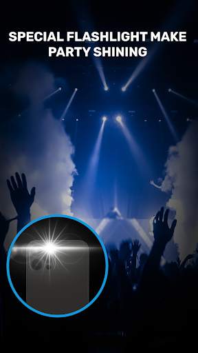 Flashlight on Call & Sms App screenshot 2
