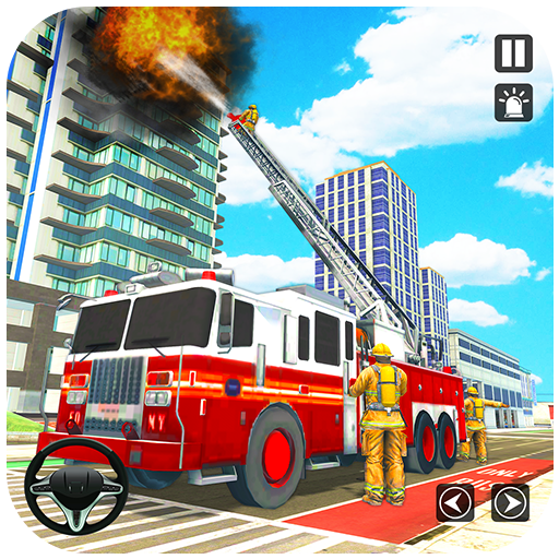 Truck Driving Rescue Game - Fire Truck Rescue 911 иконка