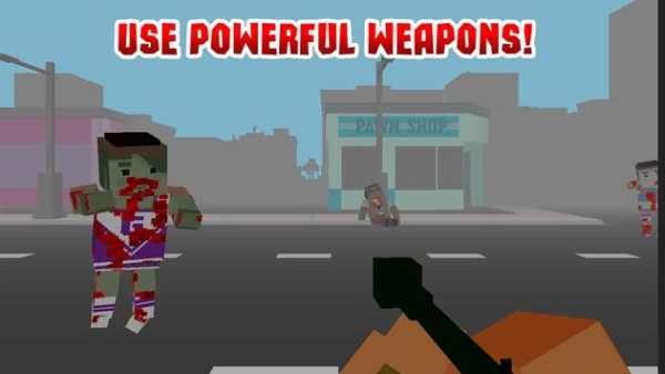 Cube Wars: Zombie Shooter 3D screenshot 4