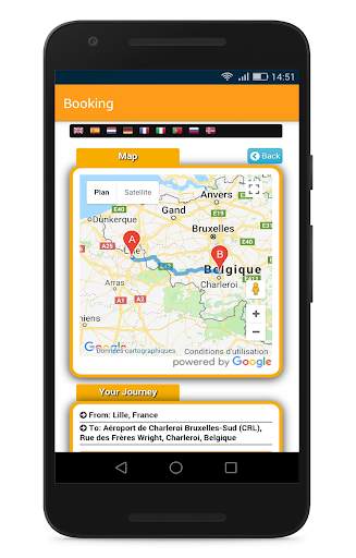 NavetteExpress : Airport shuttle service CAB screenshot 3