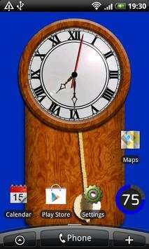 Pendulum Clock LiveWallpaperV2 screenshot 2