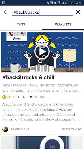 8tracks playlist radio screenshot 4
