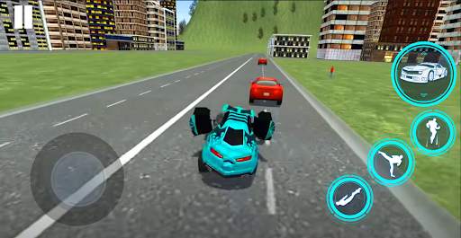Robot Game, Red Robot Police screenshot 2