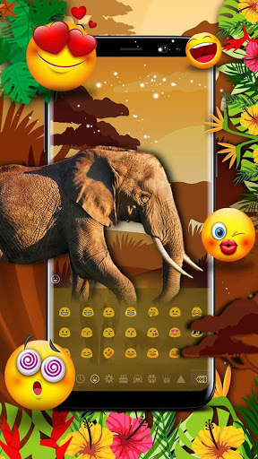 Elephants Keyboard screenshot 3