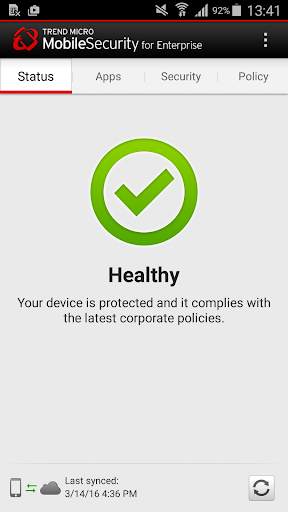 Enterprise Mobile Security screenshot 1