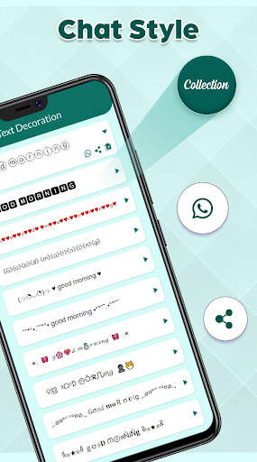 Chat Styles: Stylish Fonts & Keyboard for WhatsApp screenshot 5