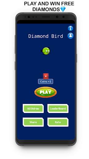 Diamond Bird - Play & Fly Bird To Win Diamond💎 screenshot 1